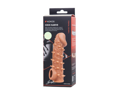 Заказать Телесная закрытая насадка с пупырышками Cock Sleeve 005 Size L - 17,6 см. Заказать Телесная закрытая насадка с пупырышками Cock Sleeve 005 Size L - 17,6 см.