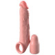 Заказать Телесная насадка-удлинитель 2 Inch Silicone X-tension with Strap - 20,3 см.