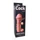 Заказать Фаллоудлинитель с кольцом COCK size M - 15 см.