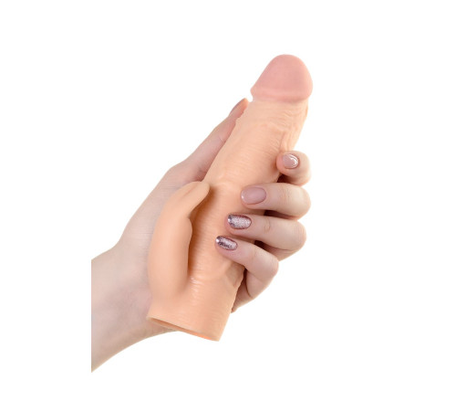 Телесная насадка Toyfa XLover для увеличения размера - 16,8 см.