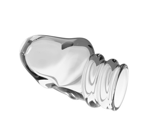 Прозрачная утолщающая насадка на пенис Jeremy - 7 см.