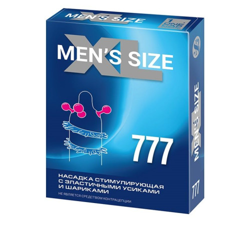Стимулирующая насадка на пенис MEN SIZE 777