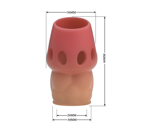 Реалистичная насадка на пенис Oscar