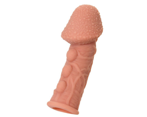 Заказать Насадка на фаллос с пузыриками, венками и ребристостью Extreme Sleeve 009 S-size - 12,7 см. Заказать Насадка на фаллос с пузыриками, венками и ребристостью Extreme Sleeve 009 S-size - 12,7 см.