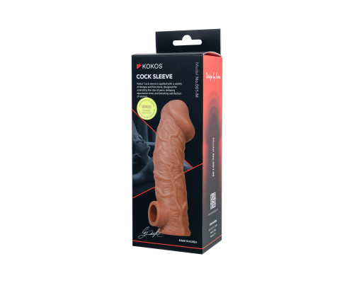 Заказать Телесная насадка на фаллос с фиксацией мошонки Cock Sleeve 001 Size M - 15,6 см. Заказать Телесная насадка на фаллос с фиксацией мошонки Cock Sleeve 001 Size M - 15,6 см.