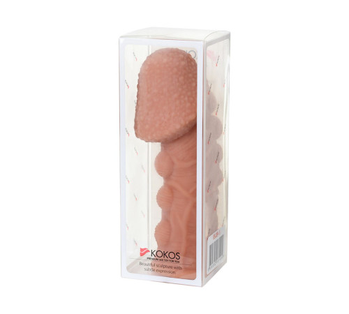 Насадка на фаллос с пузыриками, венками и ребристостью Extreme Sleeve 009 S-size - 12,7 см. Насадка на фаллос с пузыриками, венками и ребристостью Extreme Sleeve 009 S-size - 12,7 см.