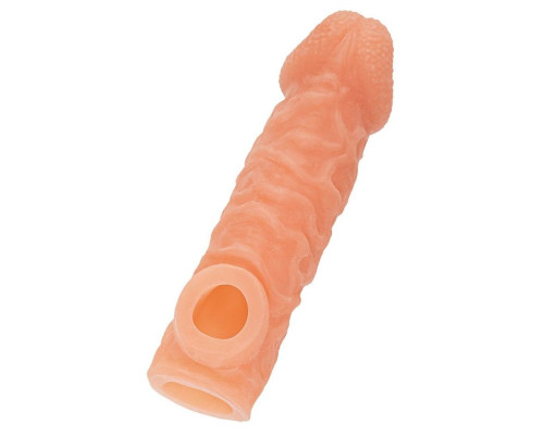 Заказать Телесная закрытая насадка с шершавой головкой Cock Sleeve 007 Size M - 15,6 см. Заказать Телесная закрытая насадка с шершавой головкой Cock Sleeve 007 Size M - 15,6 см.