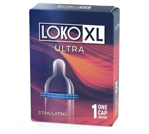Стимулирующая насадка на пенис LOKO XL ULTRA Стимулирующая насадка на пенис LOKO XL ULTRA