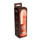Заказать Телесный фаллоудлинитель Extra Size Bubbles - 15,5 см.