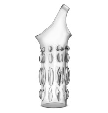 Прозрачная насадка на пенис Stretchy Studded Penis Sleeve Ring