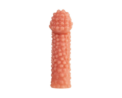 Заказать Насадка на фаллос с бугорками Cock Sleeve 004 Size M - 15,6 см.