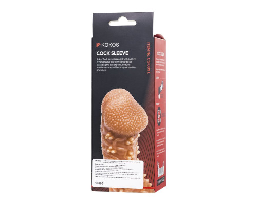 Заказать Телесная закрытая насадка с пучками шишечек Cock Sleeve 009 Size L - 17,6 см. Заказать Телесная закрытая насадка с пучками шишечек Cock Sleeve 009 Size L - 17,6 см.