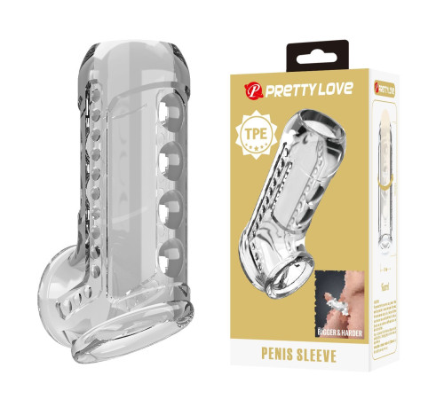 Прозрачная насадка на пенис Farrel