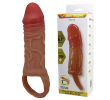 Реалистичная насадка на член Peirre - 15,5 см.