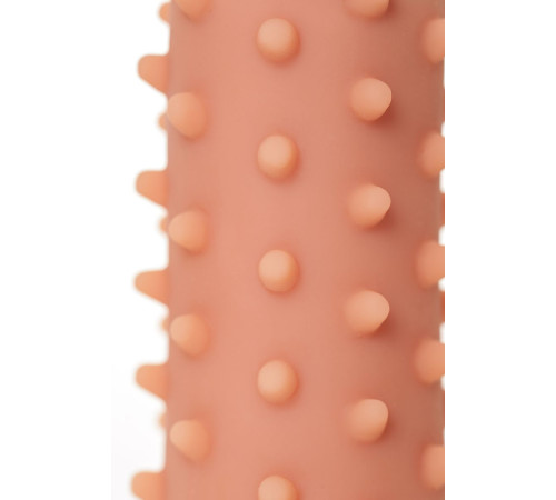 Насадка на фаллос с шипами и бугорками Extreme Sleeve 003 S-size - 12,7 см.