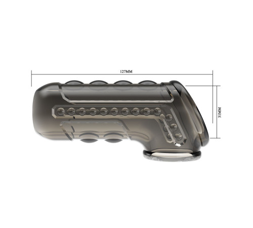 Дымчатая насадка на пенис Farrel