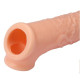 Заказать Телесная насадка EXTENDER WITH BALL STRAP 6.5 - 17 см.