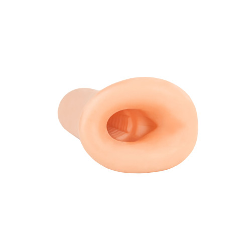 Телесный фаллоудлинитель Striker - 13,5 см.