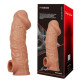 Заказать Телесная насадка на фаллос с фиксацией мошонки Cock Sleeve 001 Size M - 15,6 см.