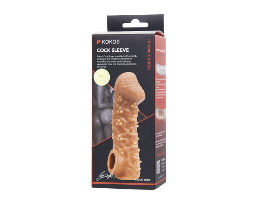 Заказать Телесная закрытая насадка с пучками шишечек Cock Sleeve 009 Size L - 17,6 см. Заказать Телесная закрытая насадка с пучками шишечек Cock Sleeve 009 Size L - 17,6 см.