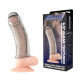 Заказать Текстурированная насадка на пенис Clear Textured Penis Enhancing Sleeve Extension - 16,5 см.