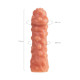 Заказать Насадка на фаллос с крупными бугорками Cock Sleeve 003 Size L - 17,6 см.