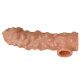 Заказать Насадка на фаллос с крупными бугорками Cock Sleeve 003 Size L - 17,6 см.