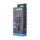 Заказать Открытая дымчатая насадка с точками и рёбрами ToyFa XLover - 11,5 см.