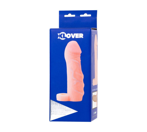 Удлиняющая насадка XLOVER INCREASE+ с кольцом для фиксации - 15 см.
