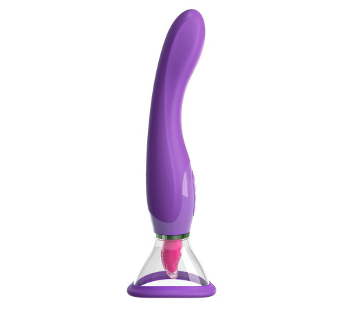 Фиолетовый вакуумный клиторальный стимулятор Her Ultimate Pleasure