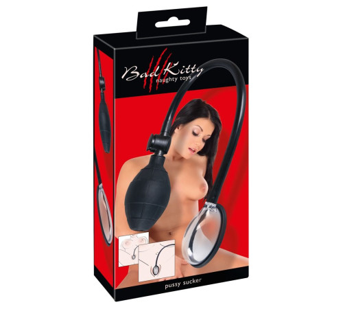 Женская помпа для клитора и половых губ Pussy Sucker