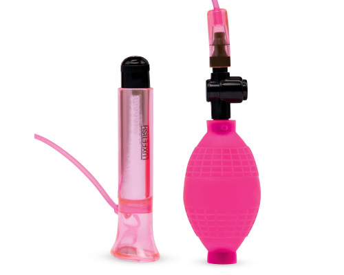 Заказать Розовый вакуумный стимулятор для клитора с вибрацией Vibrating Clitoral Pump with Quick Release Заказать Розовый вакуумный стимулятор для клитора с вибрацией Vibrating Clitoral Pump with Quick Release