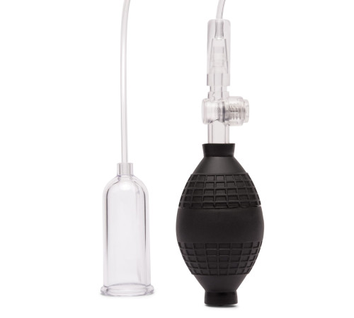 Прозрачная клиторальная вакуумная помпа Clitoral Pump with Quick Release