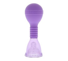 Фиолетовая помпа для клитора PREMIUM RANGE ADVANCED CLIT PUMP