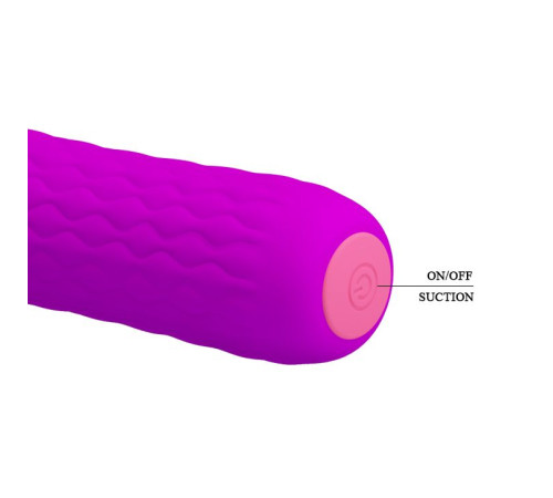 Лиловый вакуумный стимулятор клитора Jonas