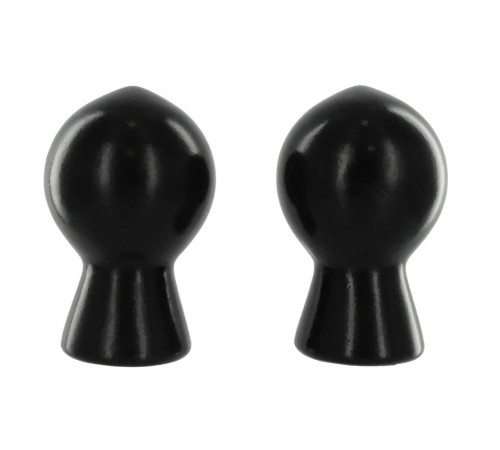 Черные присоски для сосков Size Matters Nipple Boosters