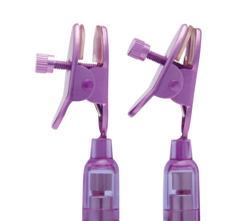 Многоскоскоростные виброзажимы для сосков Remote Control Vibrating Nipple Clips