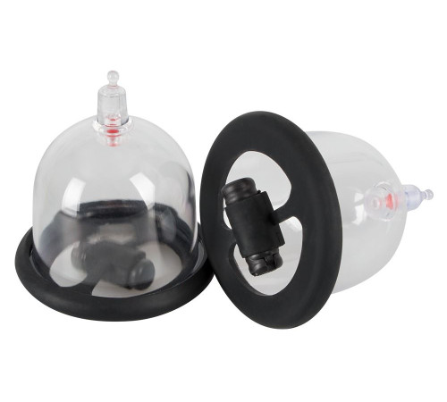 Вакуумная помпа для сосков с вибрацией Bad Kitty Vibrating Nipple Cups Вакуумная помпа для сосков с вибрацией Bad Kitty Vibrating Nipple Cups