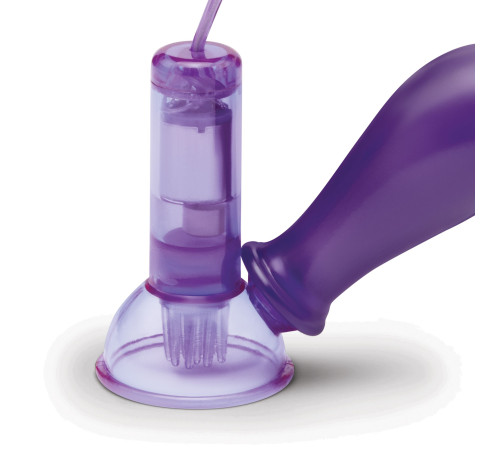 Вакуумные помпы для груди с вибрацией Remote Control Vibrating Nipple Suckers