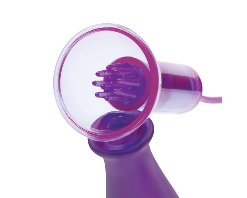 Заказать Вакуумные помпы для груди с вибрацией Remote Control Vibrating Nipple Suckers
