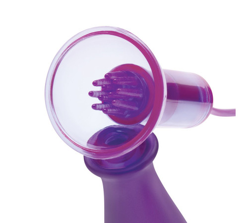 Вакуумные помпы для груди с вибрацией Remote Control Vibrating Nipple Suckers