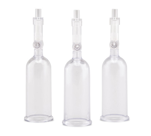 Вакуумная помпа для клитора и сосков Nipple Suckers with Clitoral Pump Вакуумная помпа для клитора и сосков Nipple Suckers with Clitoral Pump