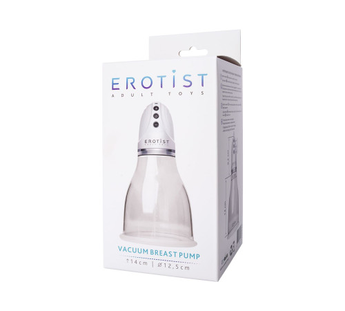 Вакуумная помпа для груди Erotist Adult toys