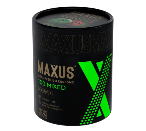 Презервативы MAXUS Mixed - 100 шт.