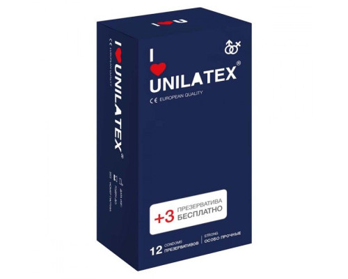Заказать Ультрапрочные презервативы Unilatex Extra Strong - 12 шт. + 3 шт. в подарок Заказать Ультрапрочные презервативы Unilatex Extra Strong - 12 шт. + 3 шт. в подарок