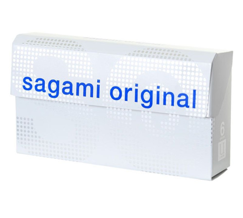 Ультратонкие презервативы Sagami Original 0.02 Quick - 6 шт.