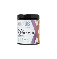 Экстремально тонкие презервативы MAXUS 003 Extra Thin - 15 шт.