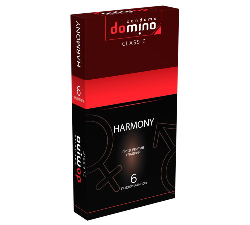 Гладкие презервативы DOMINO Classic Harmony - 6 шт. Гладкие презервативы DOMINO Classic Harmony - 6 шт.