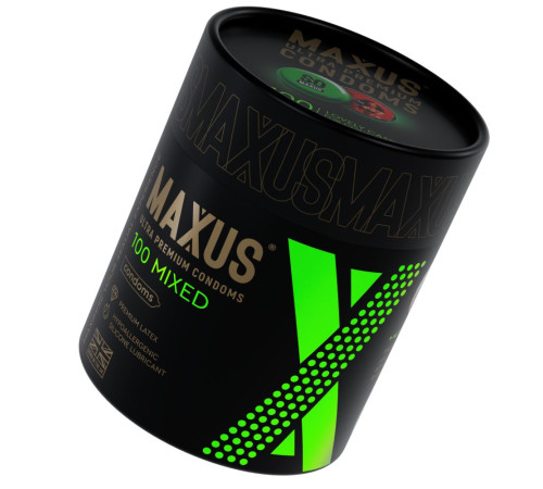 Презервативы MAXUS Mixed - 100 шт.
