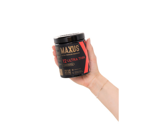 Заказать Ультратонкие презервативы MAXUS Ultra Thin - 12 шт.